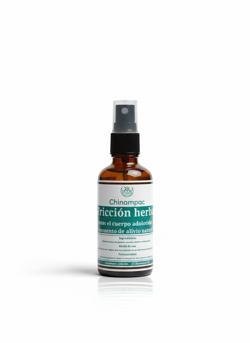 Fricción Herbal de Hueso de Aguacate y Alcanfor 100 Mililitros